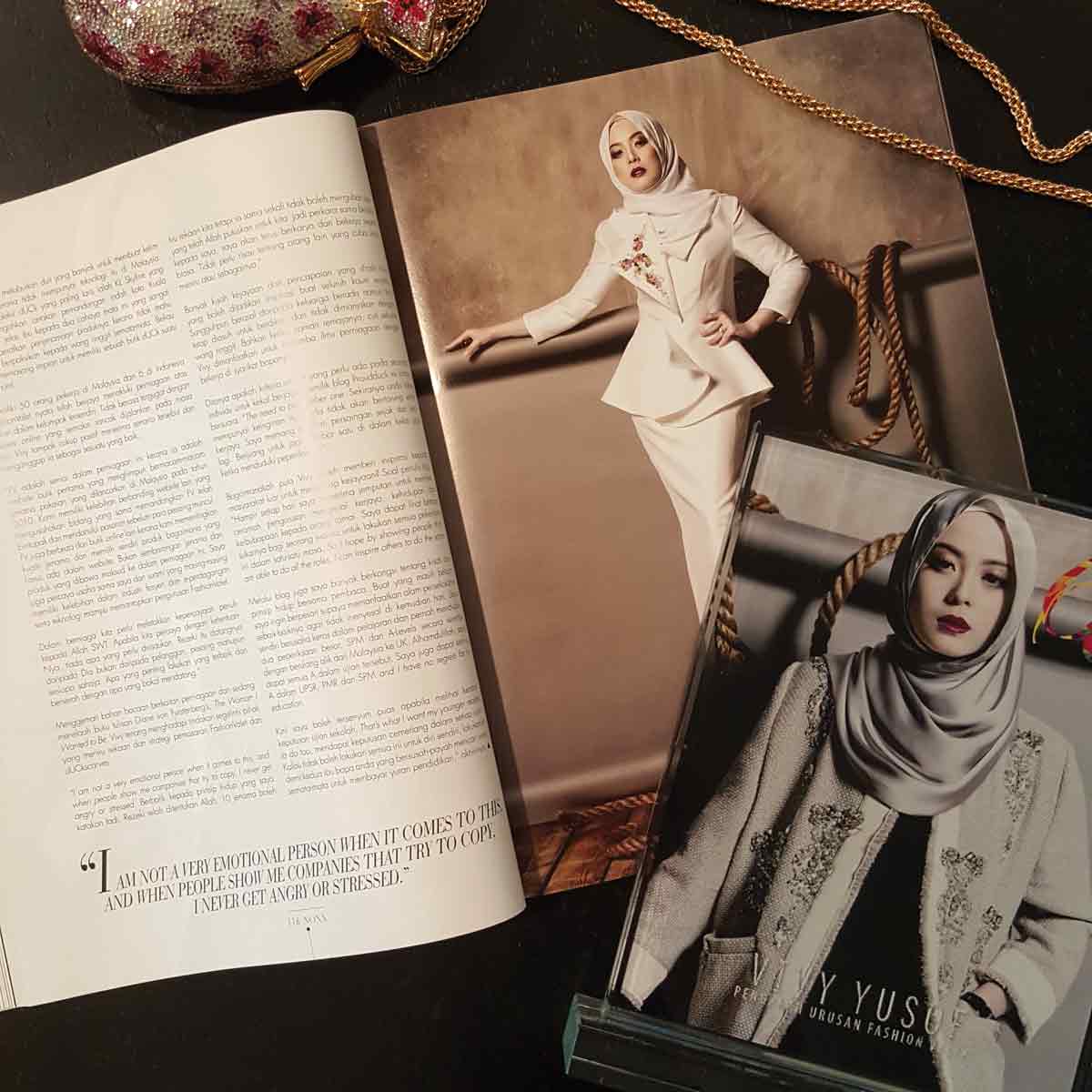 Vivy Yusof, FashionValet, dUCK Scarves, Fashion, Entrepreneurship, Interview