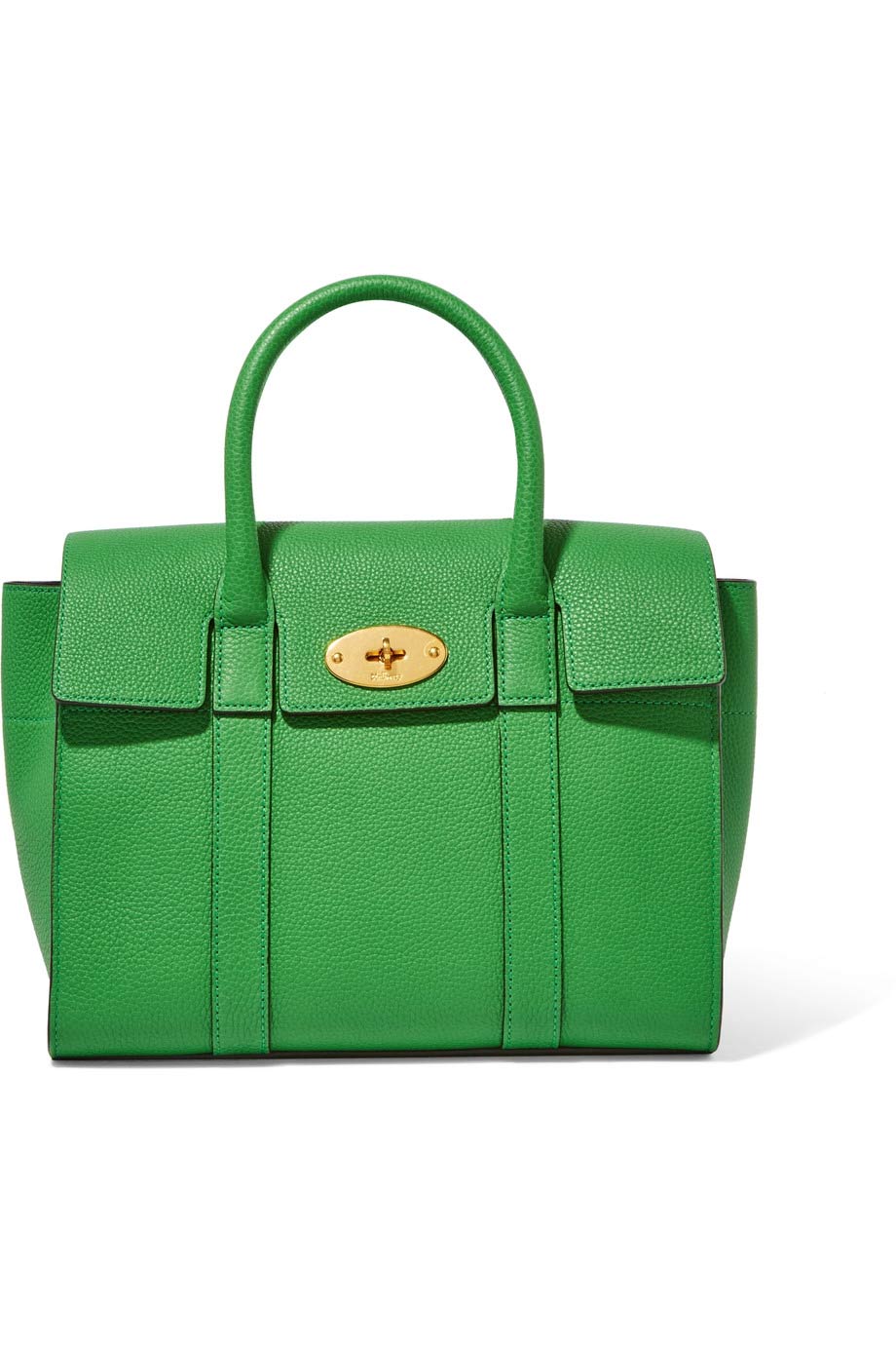 The Bayswater small textured leather tote, Mulberry