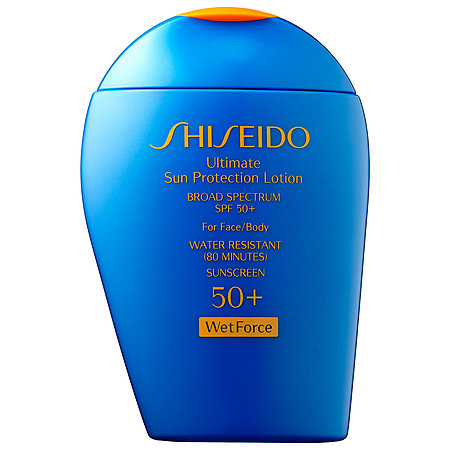Shiseido Ultimate Sun Protection Lotion Broad Spectrum SPF 50+ Wetforce For Face/Body