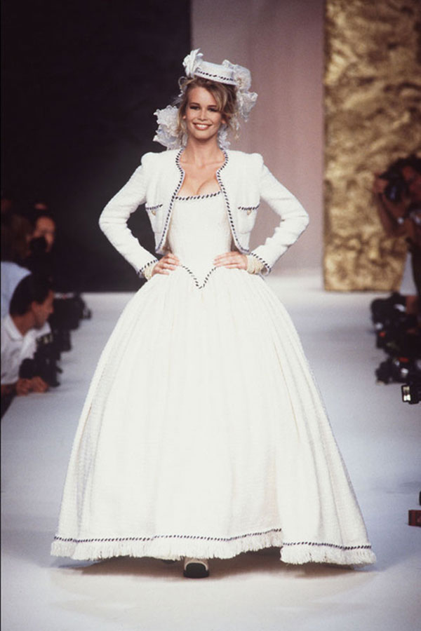 Fashion Flashback: Chanel couture wedding dresses (and brides