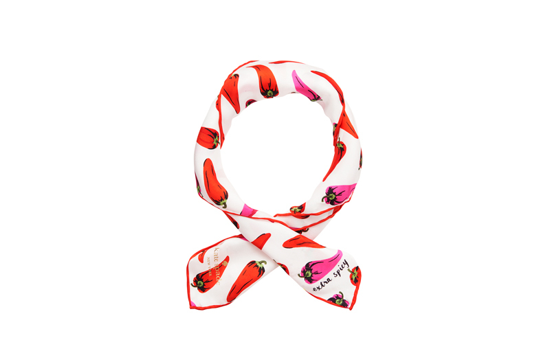 Extra Spicy Scarf White