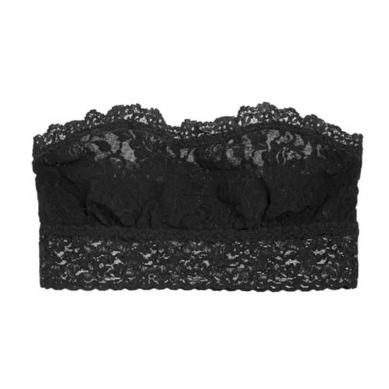 Signature stretch-lace soft-cup bra