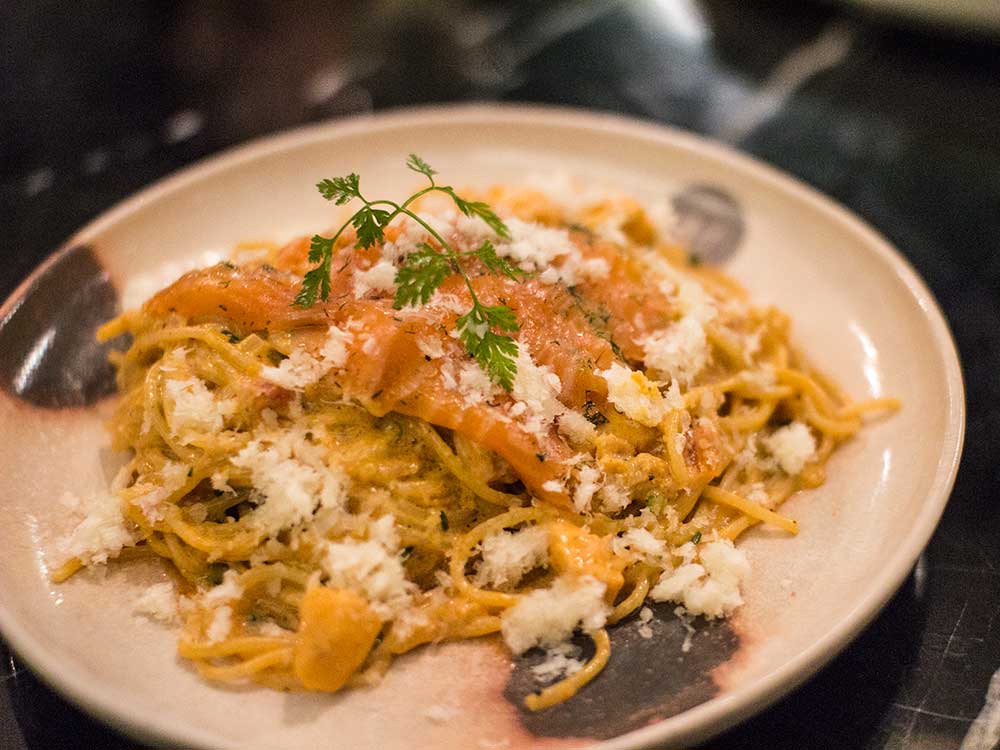 Salmon Rose pasta