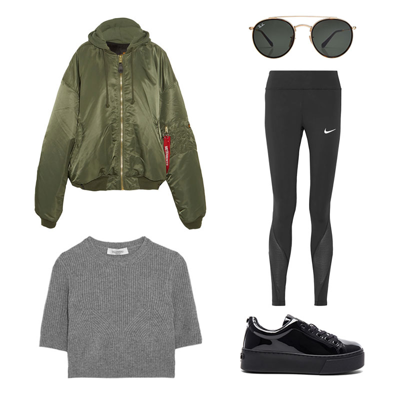 How to wear athleisure on the streets, as inspired by style celebrities ...