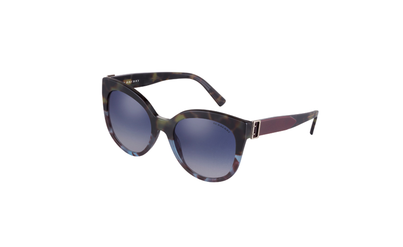 Buckle Detail Cat-eye Frame Sunglasses, Burberry