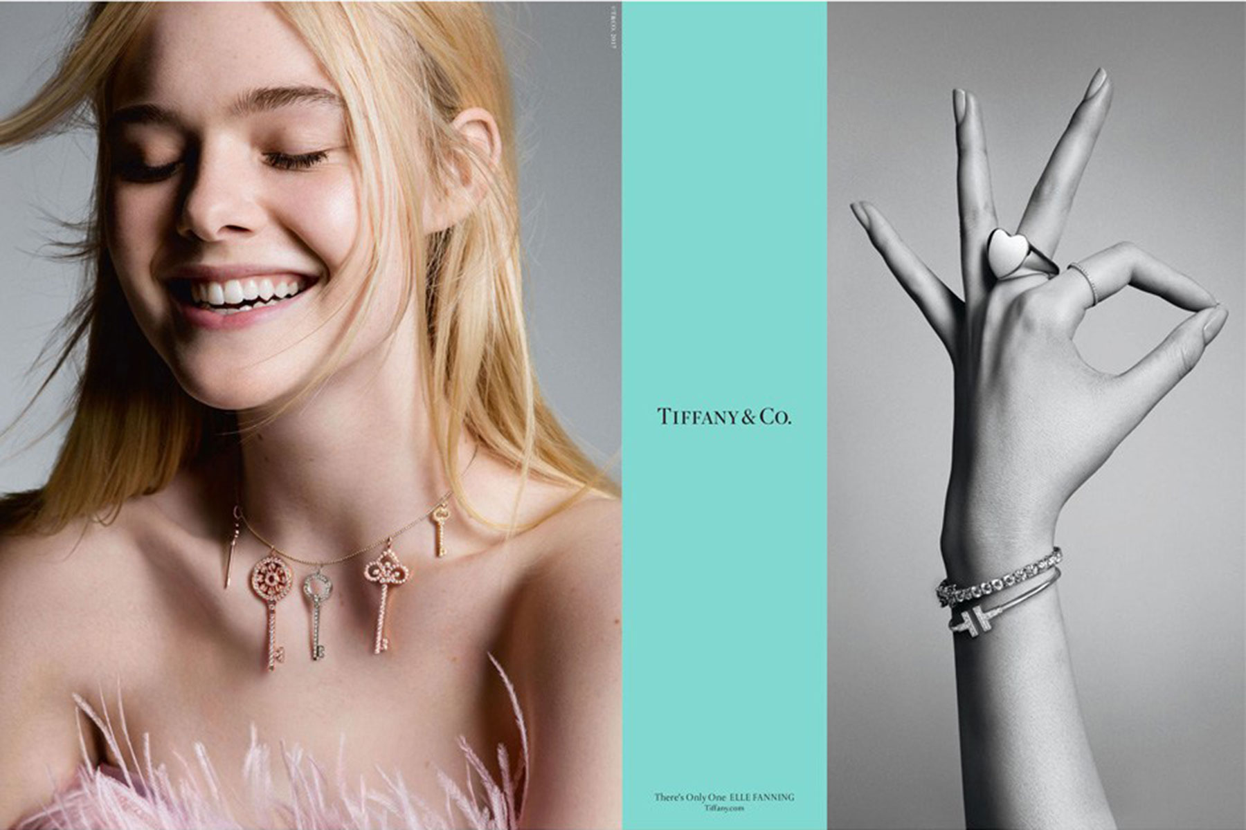 There's Only One' Elle Fanning in Tiffany & Co's Fall 2017 campaign -  FirstClasse