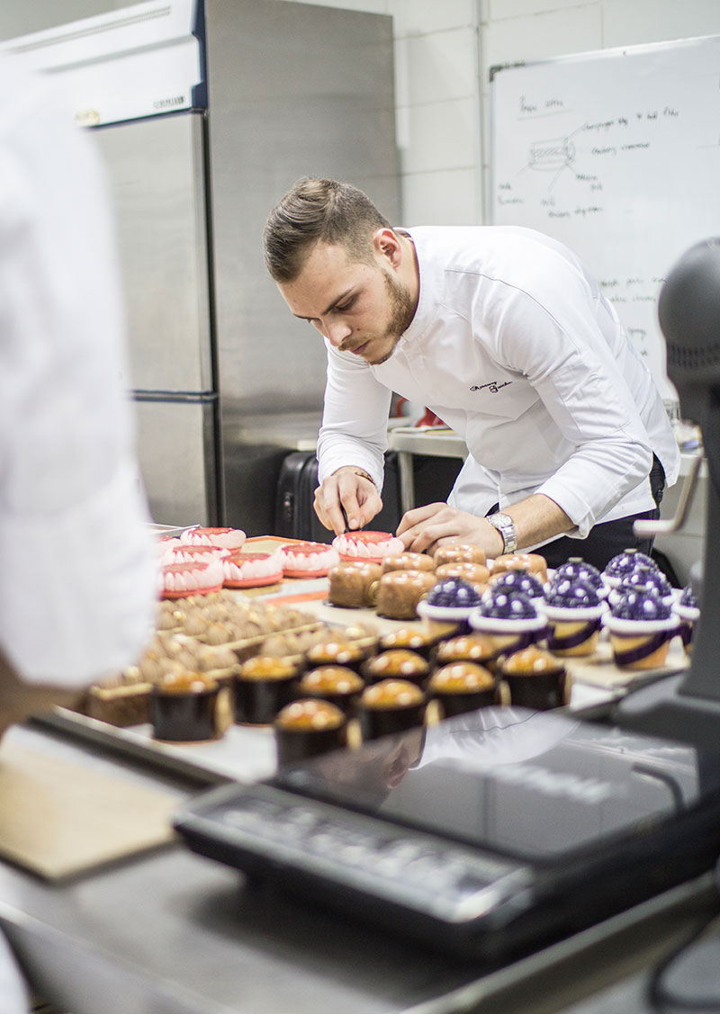 Amaury Guichon's love language is baked and served in his pastries