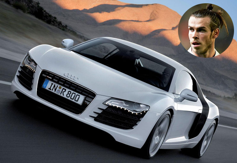 Gareth Bale - Audi R8 