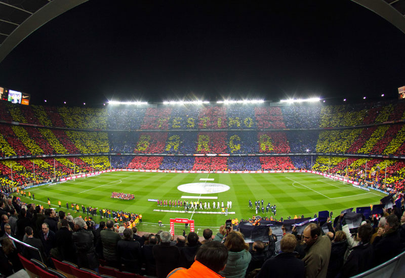 Barcelona's Camp Nou, Spain