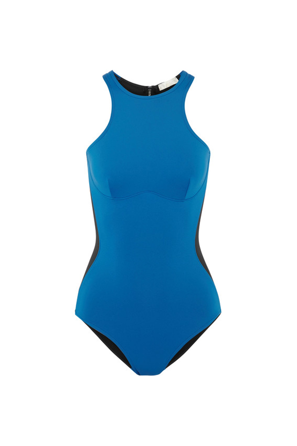 Iconic Color Block Swimsuit, Stella McCartney