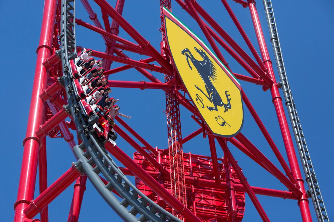 11 attractions not to be missed at the new Ferrari Land in Spain