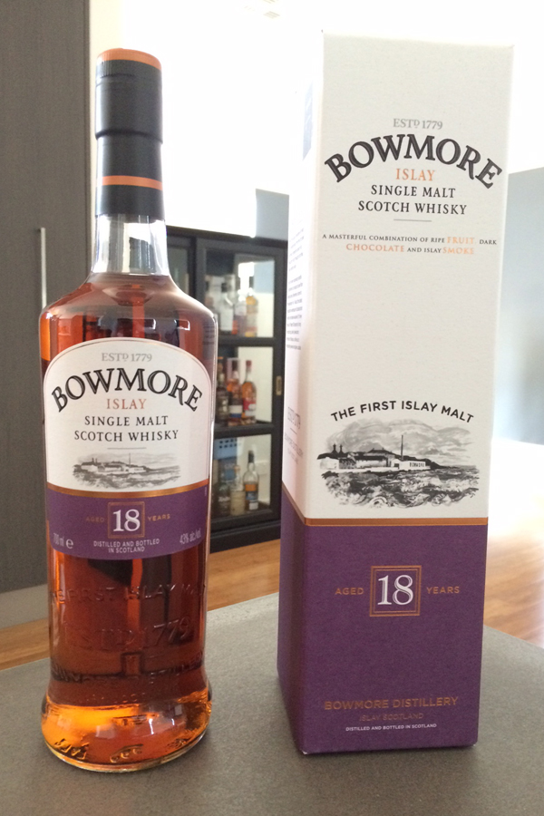 Whisky Hour Bowmore 18 Years Single Malt Scotch Whisky Firstclasse