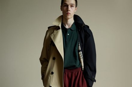 burberry lends its touch to gosha rubchinskiys latest menswear