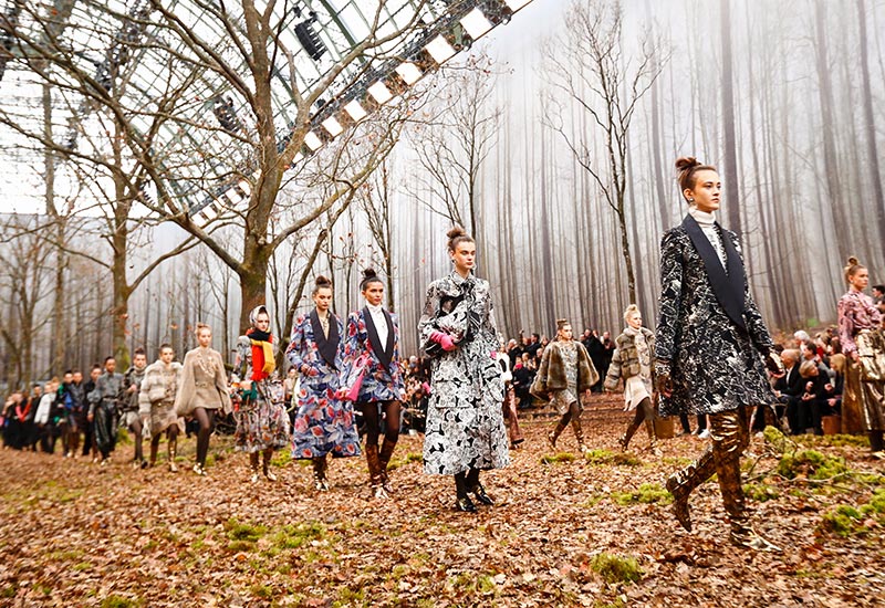 Paris Fashion Week Fall 2018: Chanel takes to the woods