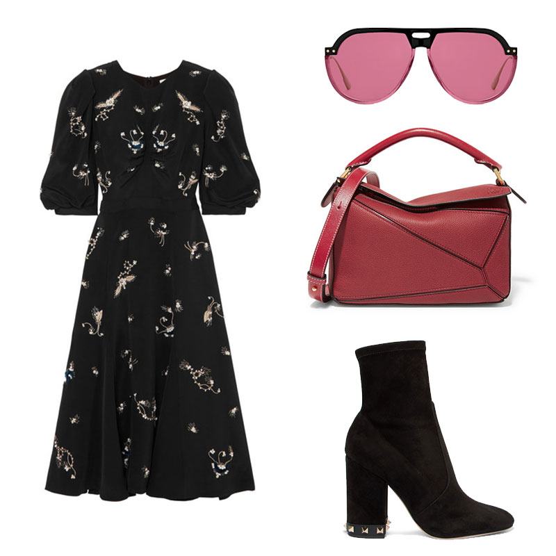 How to match your floral dresses like these fashionistas
