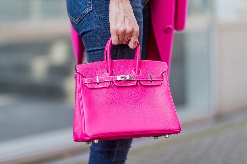 The Birkin bag is a handbag by Hermès, The bag is a symbol of