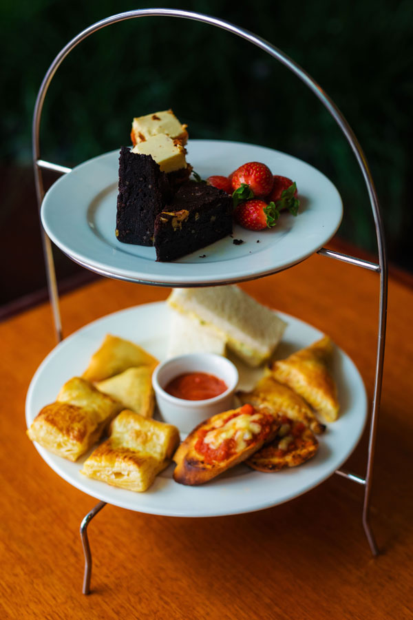 Now serving: Afternoon high tea at DOME Café