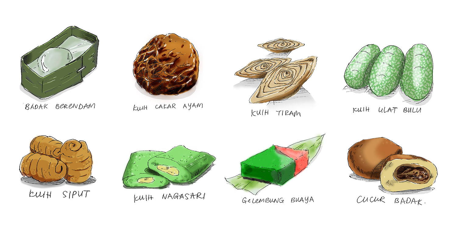 10 Malaysian kuih with bizarre animal-inspired names to 
