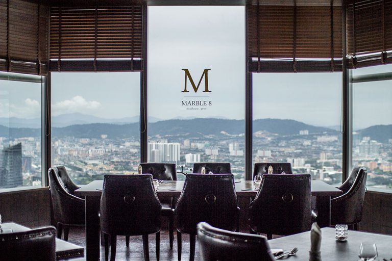 Marble 8 may have a fussfree lunch menu, but it's still