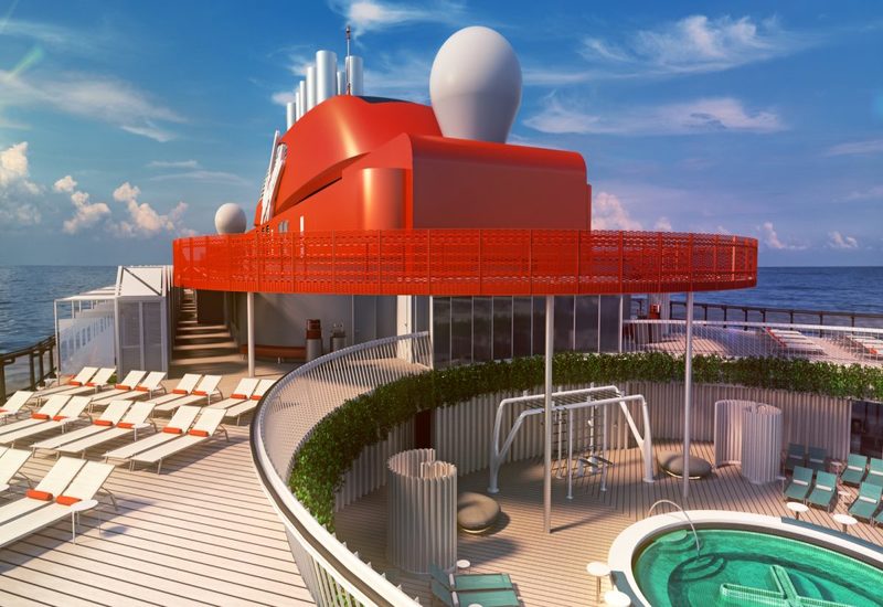 Take a virtual tour of Scarlet Lady, Richard Branson's first all-adult ship