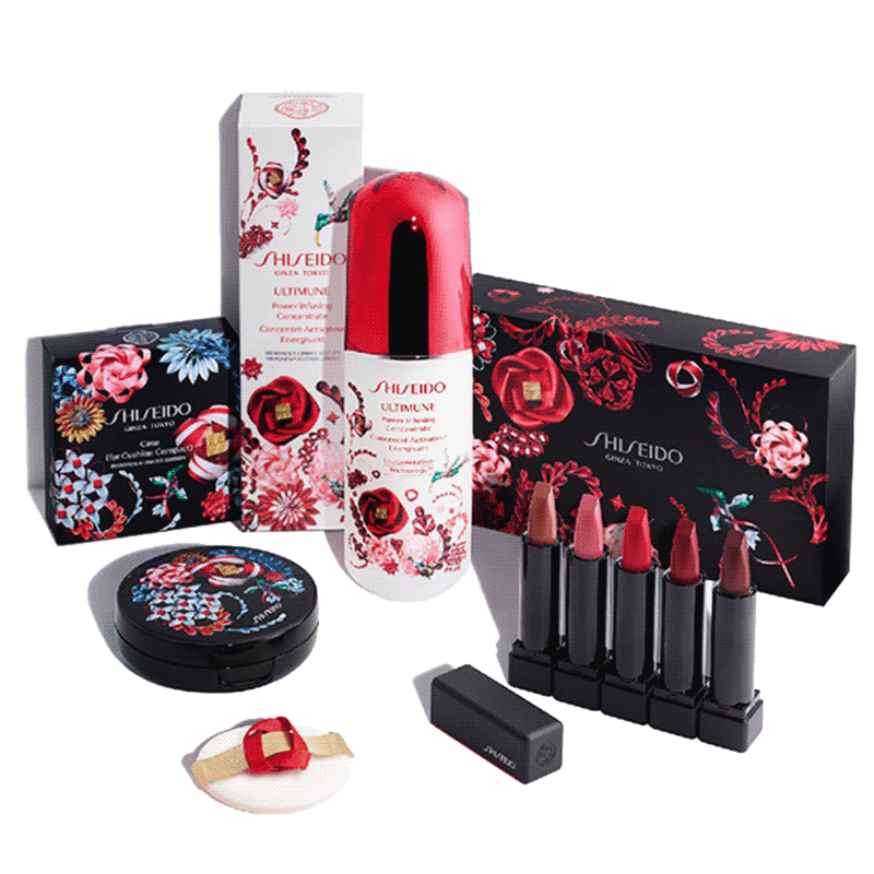 Shiseido Ribbonesia Beauty is a Gift collection