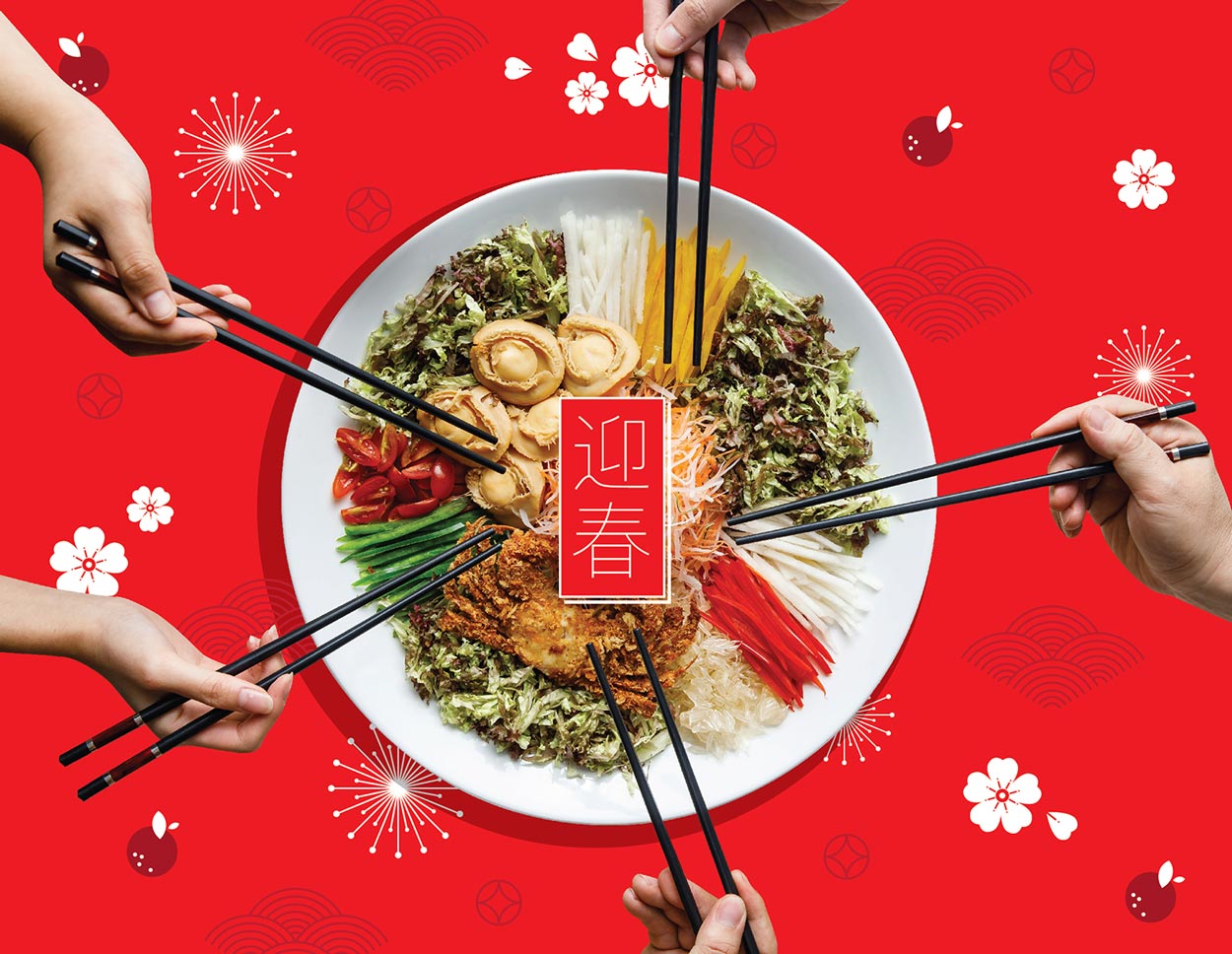 What To Say When Tossing Yee Sang To Impress Your Elders