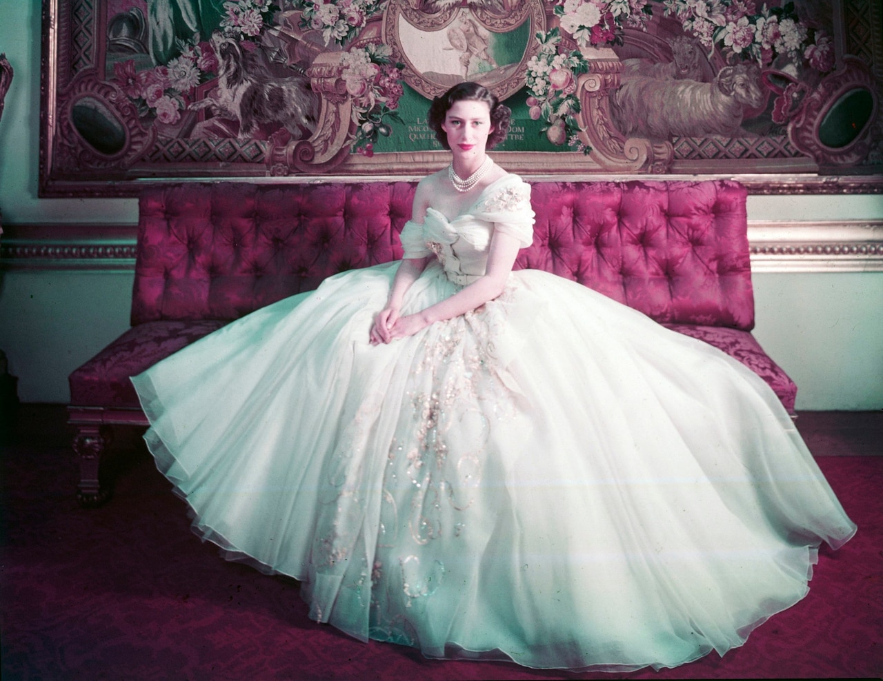 Princess Margaret's gown