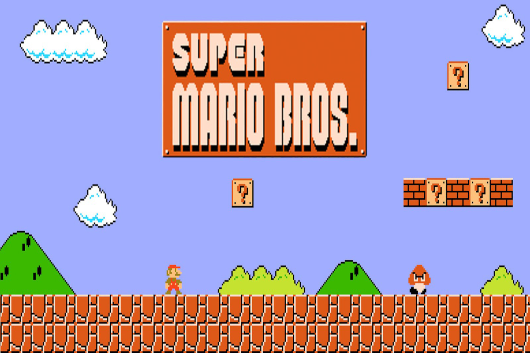 mint condition super mario bros