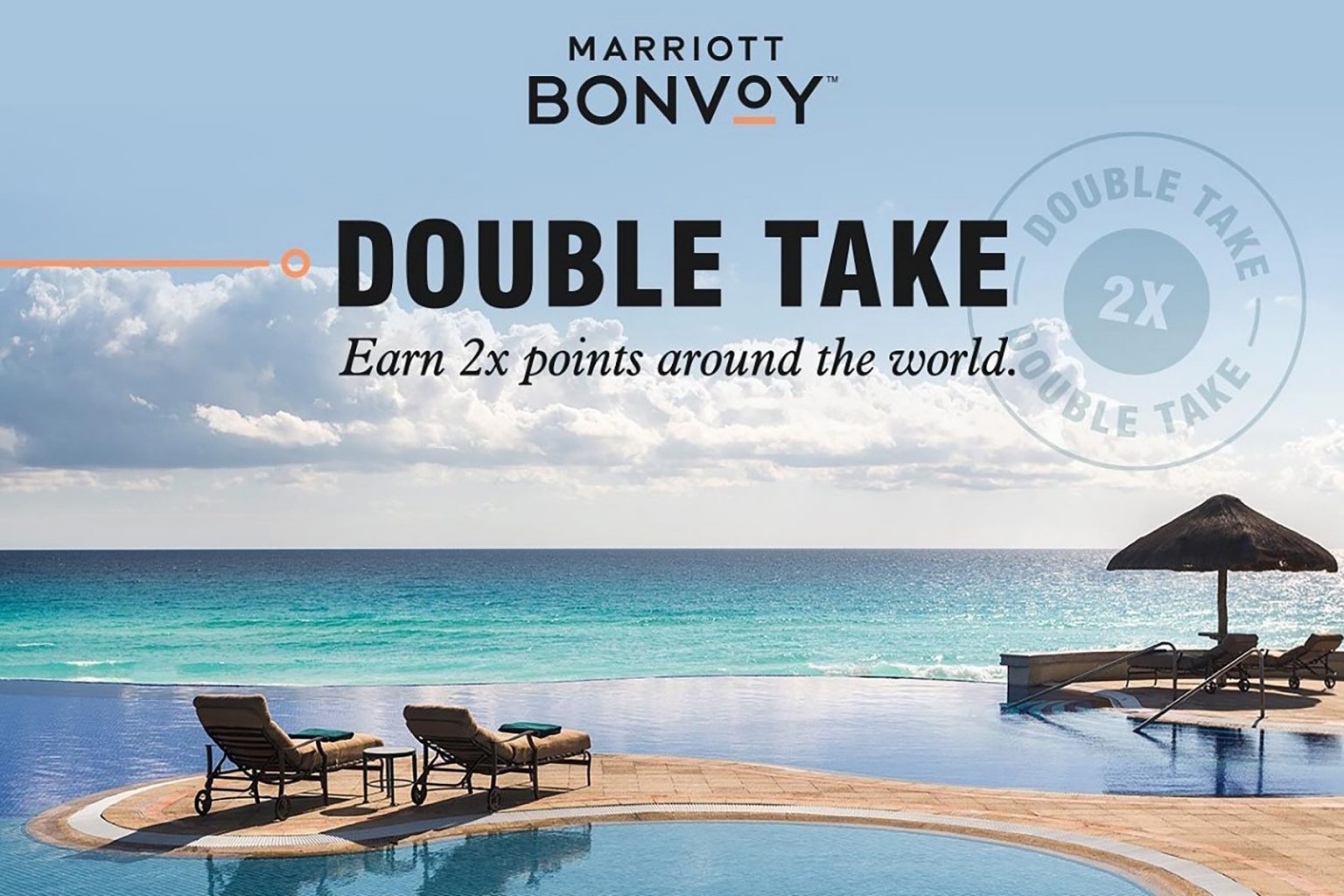 Marriott Bonvoy gives twice as much in its first global promotion