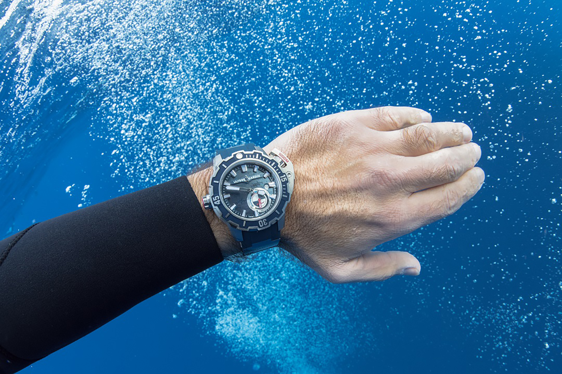 Diver watch online blue