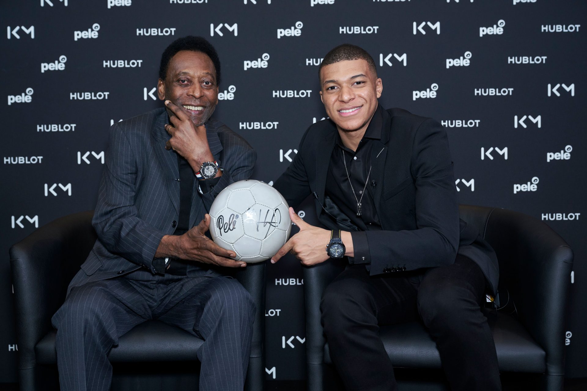 What went down when King Pelé met Kylian Mbappé