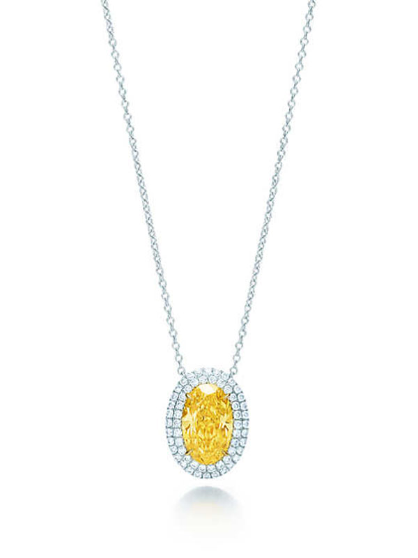 Tiffany Soleste® Yellow Diamond Pendant by Tiffany & Co