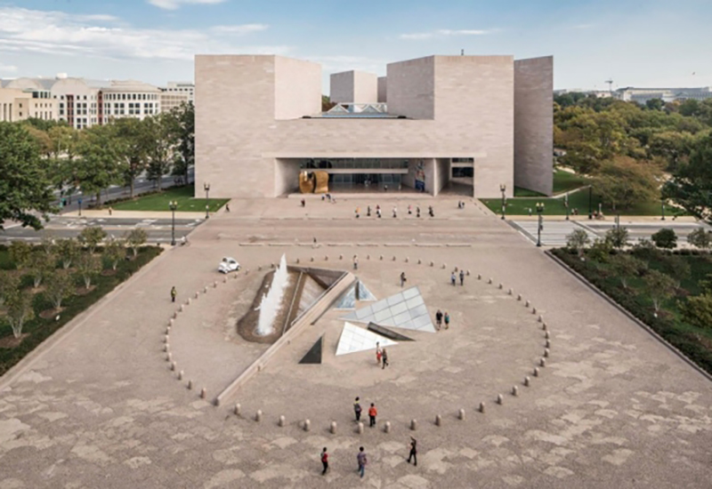 National Gallery East Building in Washington, DC, USA