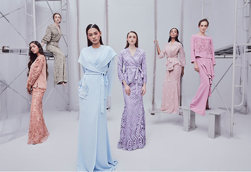 Baju kurung lace 2019 hotsell