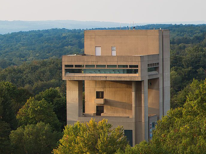Herbert F Johnson Museum of Art at Cornell University in New York,  USA