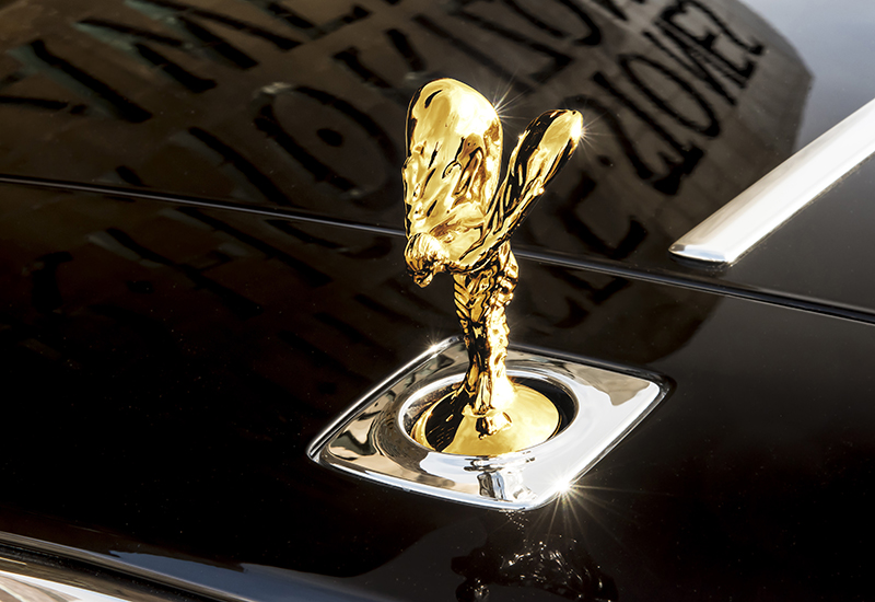 Spirit of Ecstasy gold