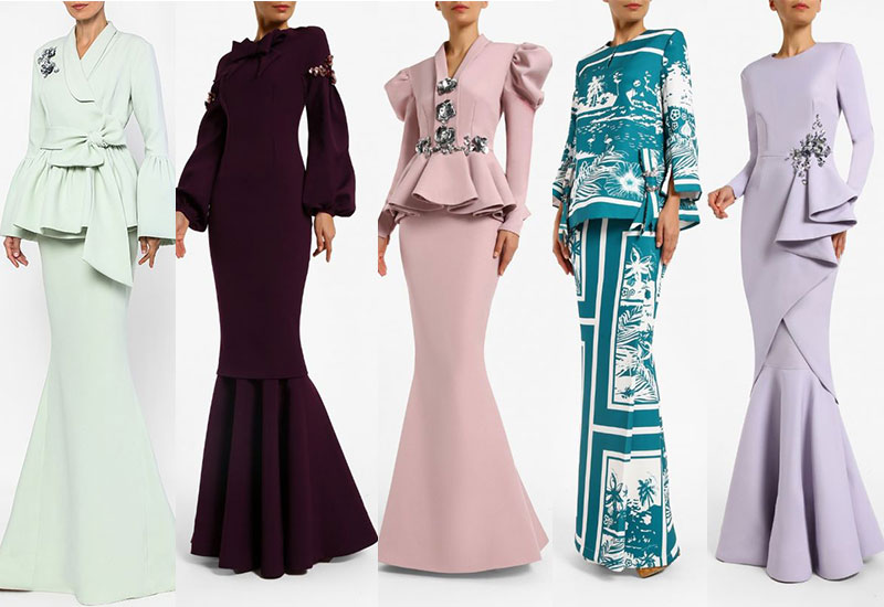 Fiziwoo Raya 2020 Collection Celebrates Strong Shoulders And Sleeves