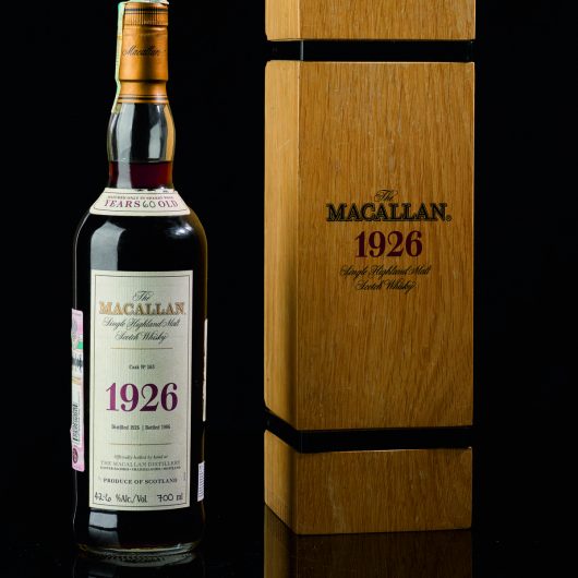 This Macallan 1926 is the most expensive spirit to be sold in history