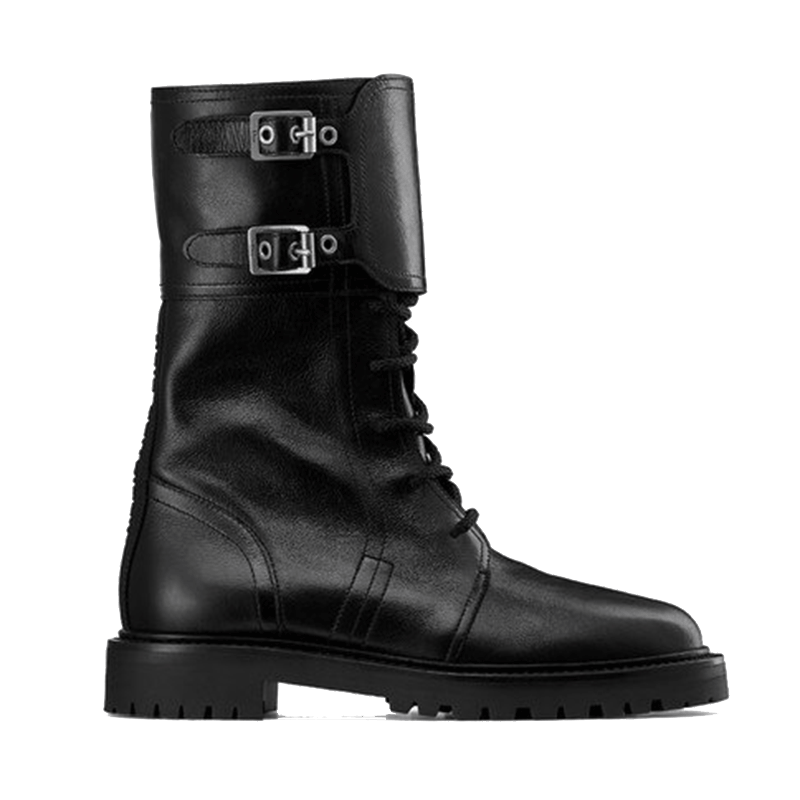 christian dior combat boots