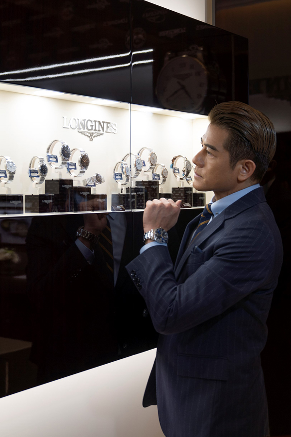 How Longines has helped Aaron Kwok perfect his pursuit of elegance