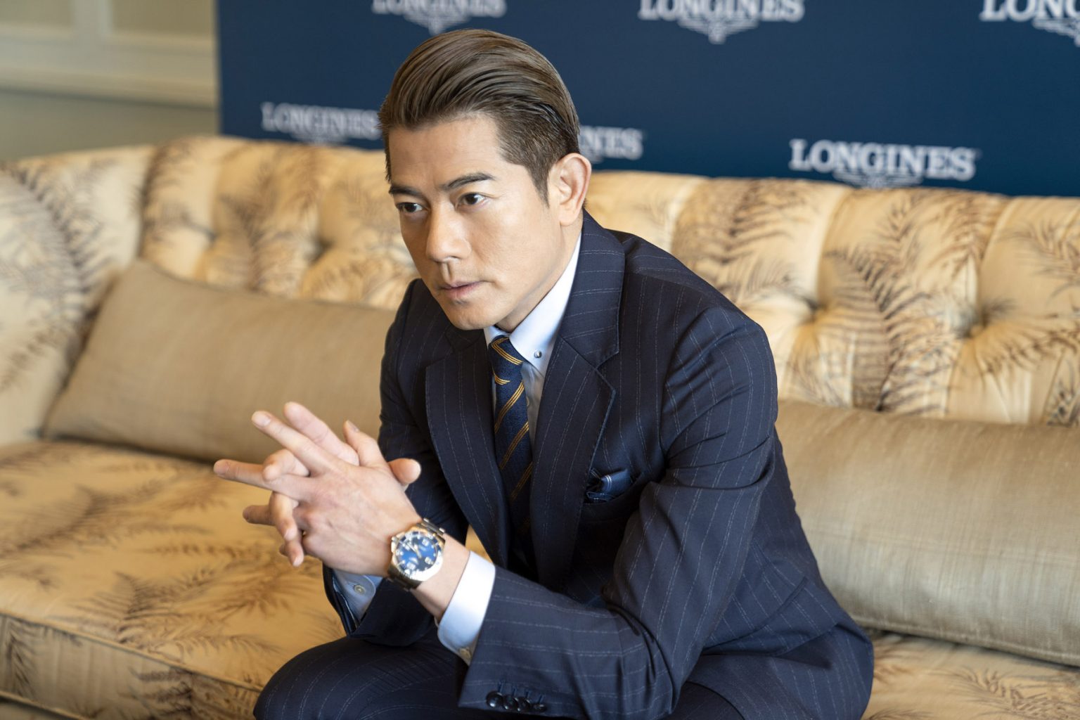 How Longines has helped Aaron Kwok perfect his pursuit of elegance