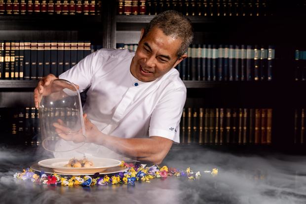 Chef Wai of The Library at The Ritz-Carlton Kuala Lumpur