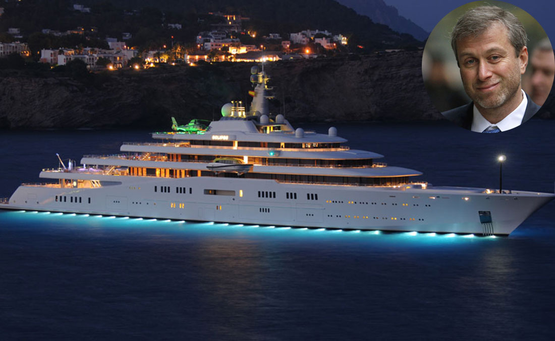 Taking on the seven seas: Celebrity luxury yachts of our dreams