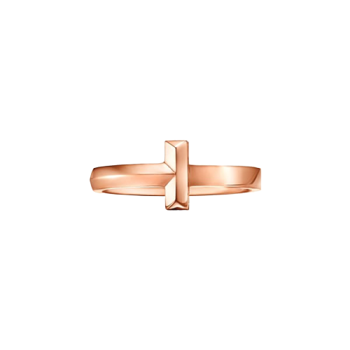 Tiffany T1 narrow ring in 18K rose gold