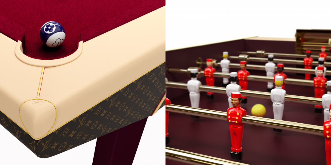 Star-Studded Foosball Ads : louis vuitton monogram canvas bag