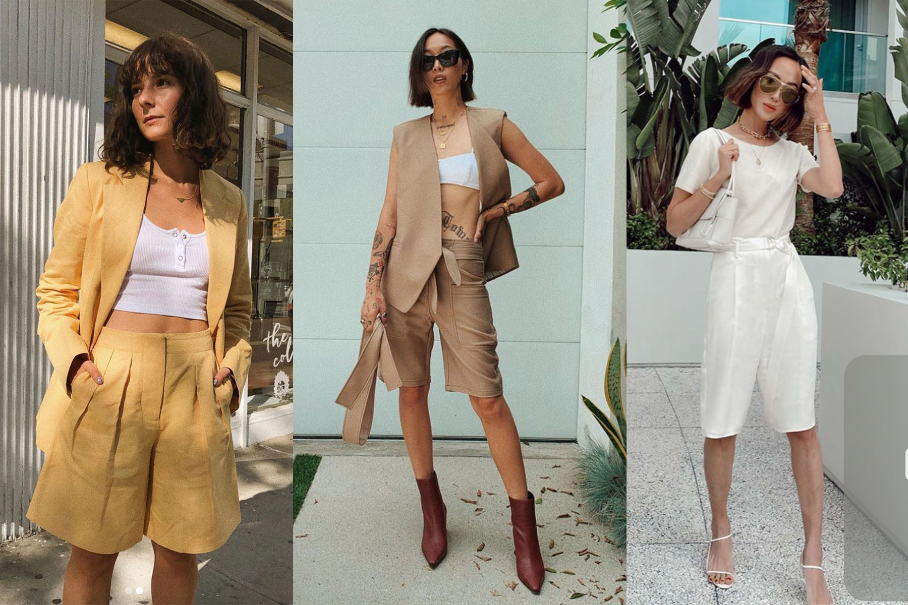 10 Bermuda Shorts Looks to Try this Summer