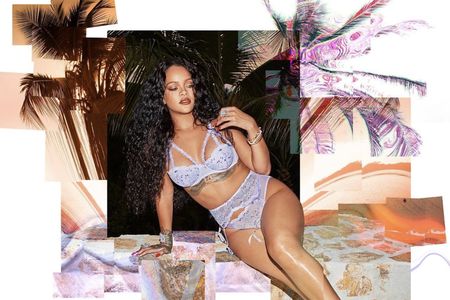 Rihanna Models New Collection For Her Lingerie Label Savage X Fenty