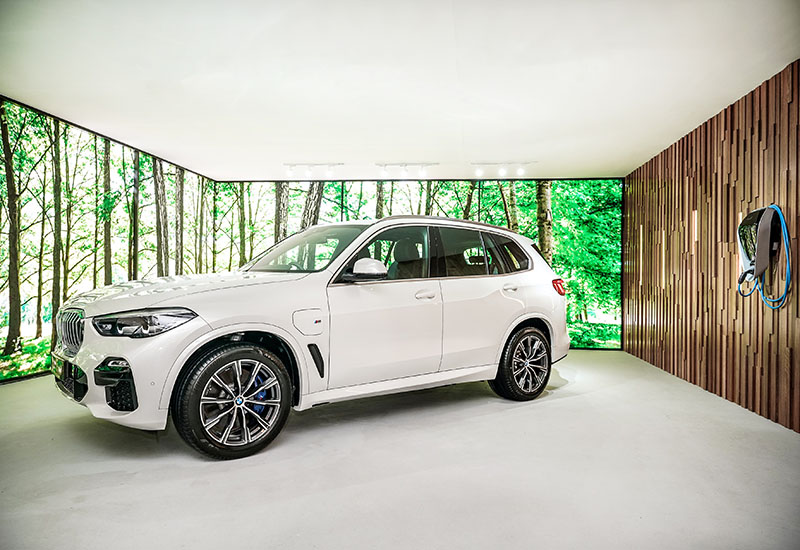 bmw x5 40e electric range