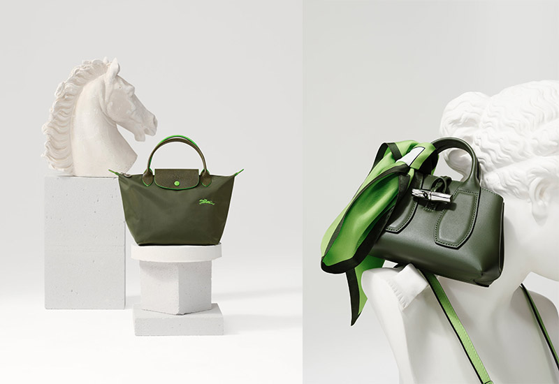 Longchamp unveils its Fall 2020, Green Light collection that