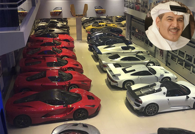 THE WORLD'S RICHEST MAN'S CAR COLLECTION IS DAZZLING 